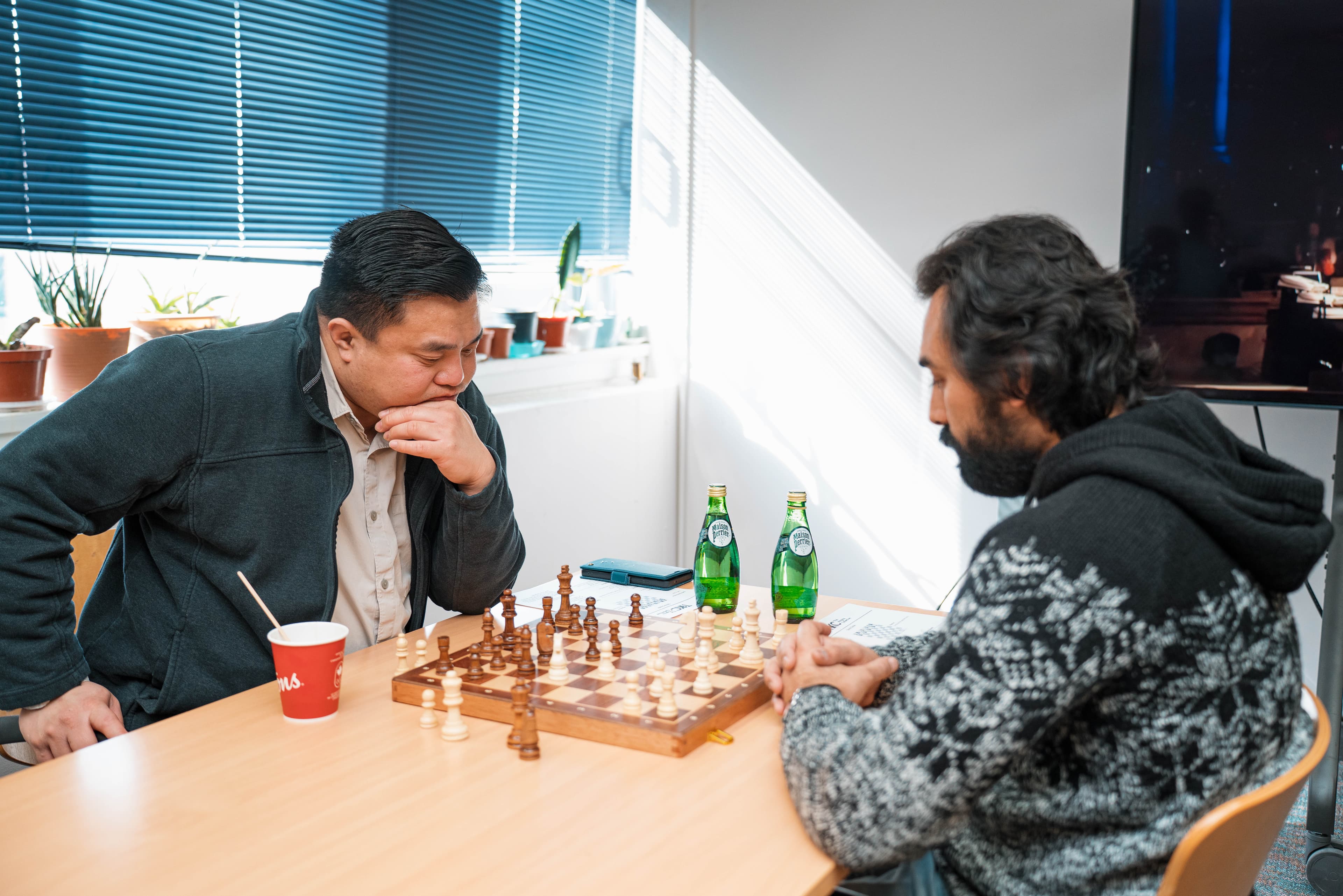 The Knights Collective chess session