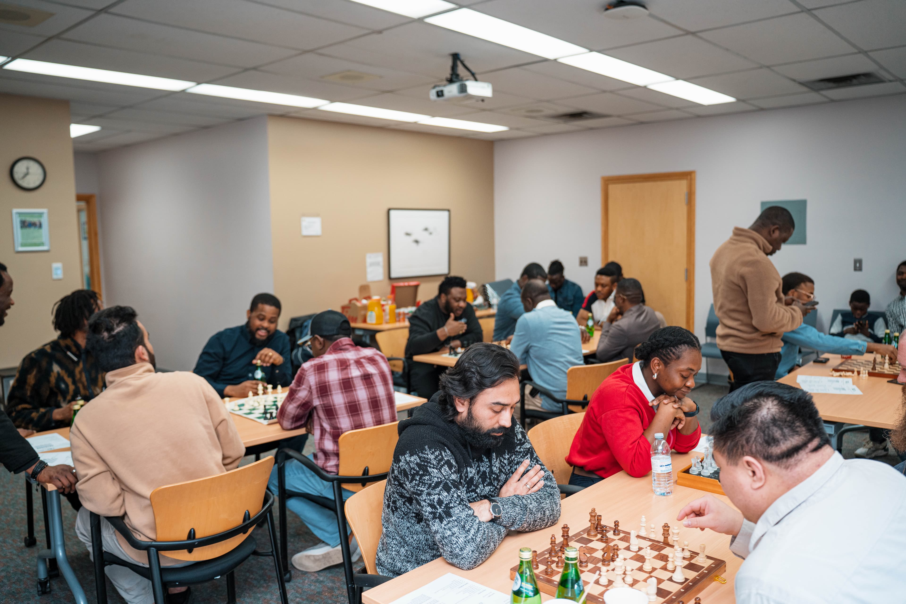 The Knights Collective chess session